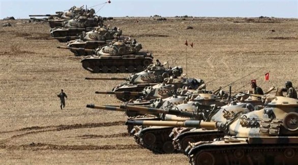 دبابات تركية على الحدود مع سوريا - أرشيفية