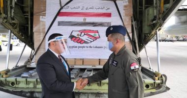 مساعدات مصر إلى الشعب اللبنانى - أرشيفية