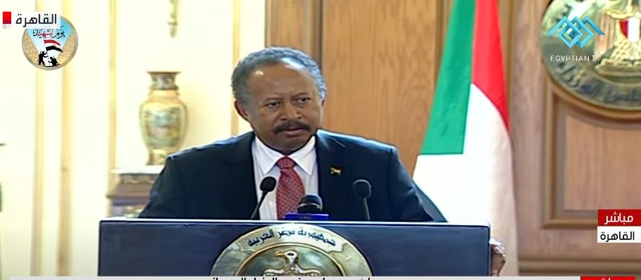 رئيس الوزراء السودانى ‏عبد الله حمدوك