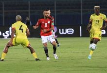 مباراة مصر وأنجولا في لقاء الجولة الأولى