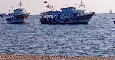توقف حركة الصيد بميناء بورسعيد