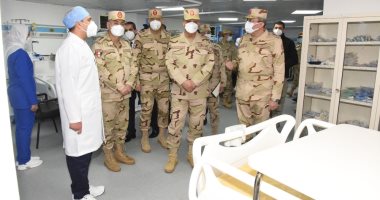 افتتاح أعمال تطوير مستشفى طنطا العسكرى