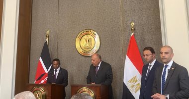 وزيرا الخارجية المصري والكيني