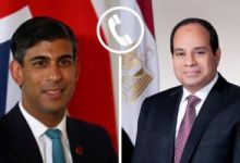 الرئيس عبد الفتاح السيسي و رئيس وزراء المملكة المتحدة