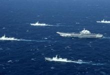 مناورات البحرية الصينية