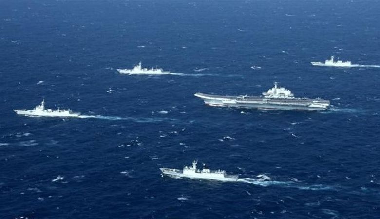 مناورات البحرية الصينية