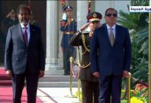 الرئيس السيسى والرئيس الصومالى