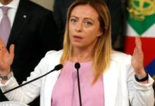 رئيسة وزراء إيطاليا جورجيا ميلوني