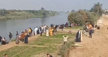 مكان غرق المعدية في نهر النيل