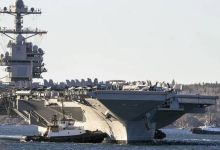 حاملة الطائرات الأمريكية