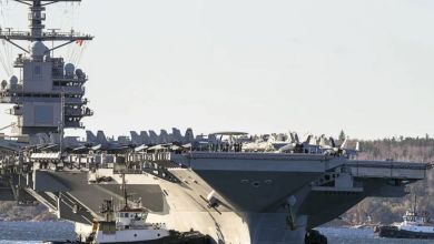 حاملة الطائرات الأمريكية