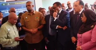 الدكتور مصطفى مدبولي يشارك في فعاليات افتتاح مشروع سد ومحطة جوليوس نيريري الكهرومائية في تنزانيا